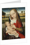 The Virgin suckling the Child by Anonymous