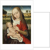 The Virgin suckling the Child by Anonymous