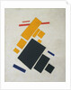 Suprematist Composition: Airplane Flying, 1915 by Anonymous