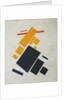 Suprematist Composition: Airplane Flying, 1915 by Anonymous