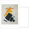 Suprematist Composition: Airplane Flying, 1915 by Anonymous