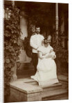 Tsar Nicholas II and Empress Alexandra Fyodorovna with their second daughter, Grand Duchess Tatyana, by Anonymous