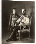 Tsar Nicholas II and Tsarevich Alexei, c. 1910 by Anonymous