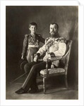 Tsar Nicholas II and Tsarevich Alexei, c. 1910 by Anonymous