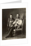 Tsar Nicholas II and Tsarevich Alexei, c. 1910 by Anonymous