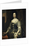 Portrait of Mary II of England by Anonymous