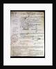 The official death sentence of Mata Hari, 1917 by Anonymous