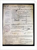 The official death sentence of Mata Hari, 1917 by Anonymous
