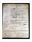 The official death sentence of Mata Hari, 1917 by Anonymous