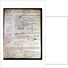 The official death sentence of Mata Hari, 1917 by Anonymous