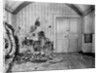 Cellar of Ipatiev house in Yekaterinburg, after the Execution of the Imperial Family in the night on by Anonymous