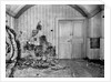 Cellar of Ipatiev house in Yekaterinburg, after the Execution of the Imperial Family in the night on by Anonymous