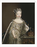 Portrait of Infanta Mariana Victoria of Spain, Queen of Portugal by Anonymous