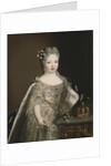 Portrait of Infanta Mariana Victoria of Spain, Queen of Portugal by Anonymous