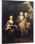 Landgravine Marie Louise of Hesse-Kassel, Princess of Orange, with children by Anonymous