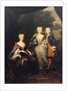Landgravine Marie Louise of Hesse-Kassel, Princess of Orange, with children by Anonymous