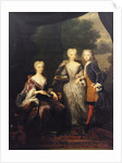 Landgravine Marie Louise of Hesse-Kassel, Princess of Orange, with children by Anonymous