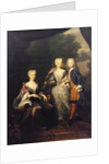 Landgravine Marie Louise of Hesse-Kassel, Princess of Orange, with children by Anonymous