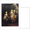 Landgravine Marie Louise of Hesse-Kassel, Princess of Orange, with children by Anonymous