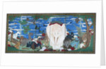Birds, Animals, and Flowering Plants in Imaginary Scene, 18th century by Anonymous