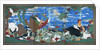 Birds, Animals, and Flowering Plants in Imaginary Scene, 18th century by Anonymous