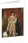 Portrait of Oscar I, King of Sweden and Norway by Anonymous