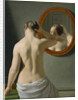 Nude from behind (Morning toilet), 1841 by Anonymous