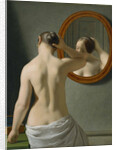 Nude from behind (Morning toilet), 1841 by Anonymous