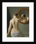 Nude from behind (Morning toilet), 1841 by Anonymous