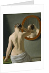 Nude from behind (Morning toilet), 1841 by Anonymous