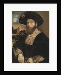 Portrait of a Man Wearing a Black Beret, ca 1530 by Anonymous