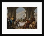 Cleopatras feast, ca 1742 by Anonymous