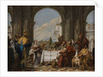 Cleopatras feast, ca 1742 by Anonymous