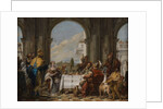 Cleopatras feast, ca 1742 by Anonymous