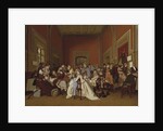 Second Class Waiting Room, 1865 by Anonymous