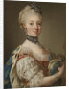 Portrait of Sophia Magdalena of Denmark, Queen of Sweden, 1768 by Anonymous