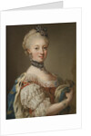 Portrait of Sophia Magdalena of Denmark, Queen of Sweden, 1768 by Anonymous