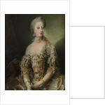 Portrait of Sophia Magdalena of Denmark, Queen of Sweden, 1766 by Anonymous
