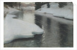 Spring Thaw, 1887 by Anonymous