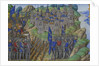 Hannibals army at the city of Naples. Miniature from: Vie dHannibal by Plutarch, 16th century by Anonymous