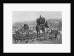 Hannibal crossing the Rhone, 1878 by Anonymous