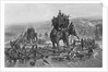Hannibal crossing the Rhone, 1878 by Anonymous