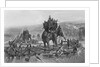 Hannibal crossing the Rhone, 1878 by Anonymous