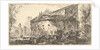 The Tomb of the Scipio Family (Sepolcro della famiglia de Scipioni), ca 1748 by Anonymous