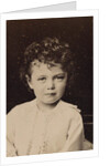 Portrait of Tsarevich Nicholas Aleksandrovich as Child, 1873 by Anonymous