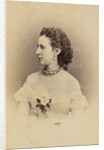 Portrait of Grand Duchess Alexandra Iosifovna of Saxe-Altenburg, ca 1865 by Anonymous