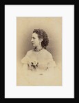 Portrait of Grand Duchess Alexandra Iosifovna of Saxe-Altenburg, ca 1865 by Anonymous