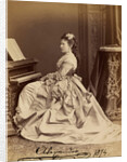 Portrait of Grand Duchess Alexandra Iosifovna of Saxe-Altenburg, 1874 by Anonymous