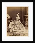 Portrait of Grand Duchess Alexandra Iosifovna of Saxe-Altenburg, 1874 by Anonymous