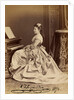 Portrait of Grand Duchess Alexandra Iosifovna of Saxe-Altenburg, 1874 by Anonymous